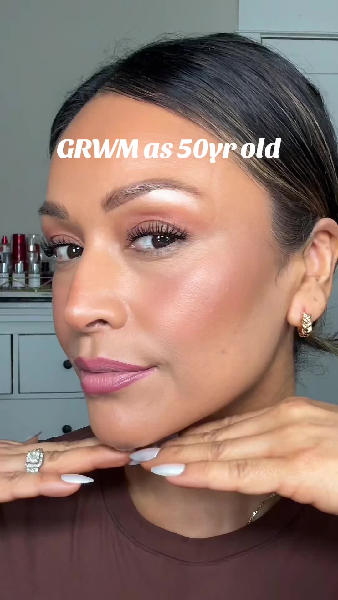 TikTok post by @taylorbabebeauty for BK Beauty. Caption reads: [...] @tarte cosmetics @Kitsch @BK Beauty Brushes....
