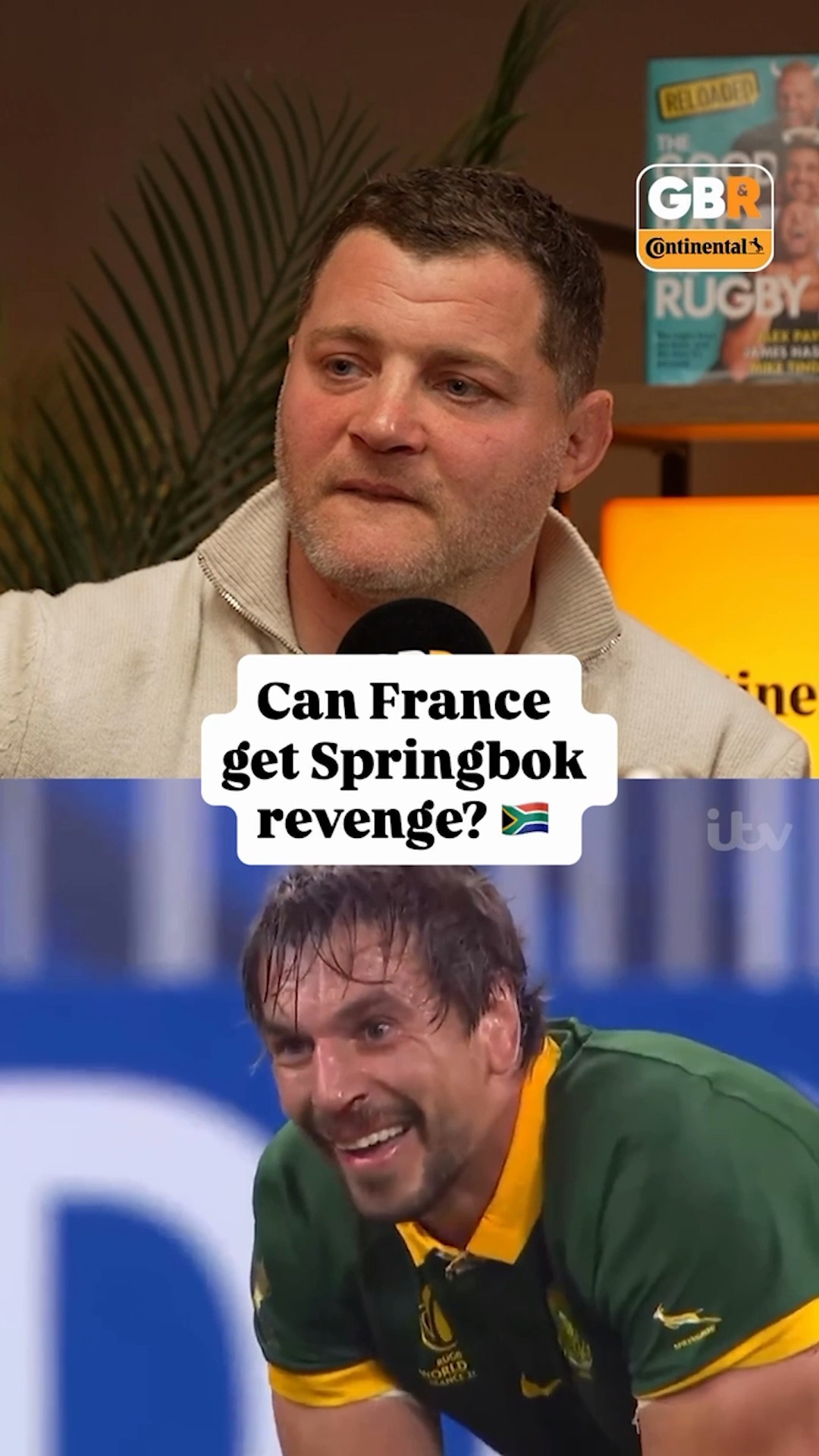 Instagram post by @kayserben for The Good, The Bad & The Rugby. Caption reads: Grudge match loading 🇫🇷 😡 

🔎 Search GOOD BAD....