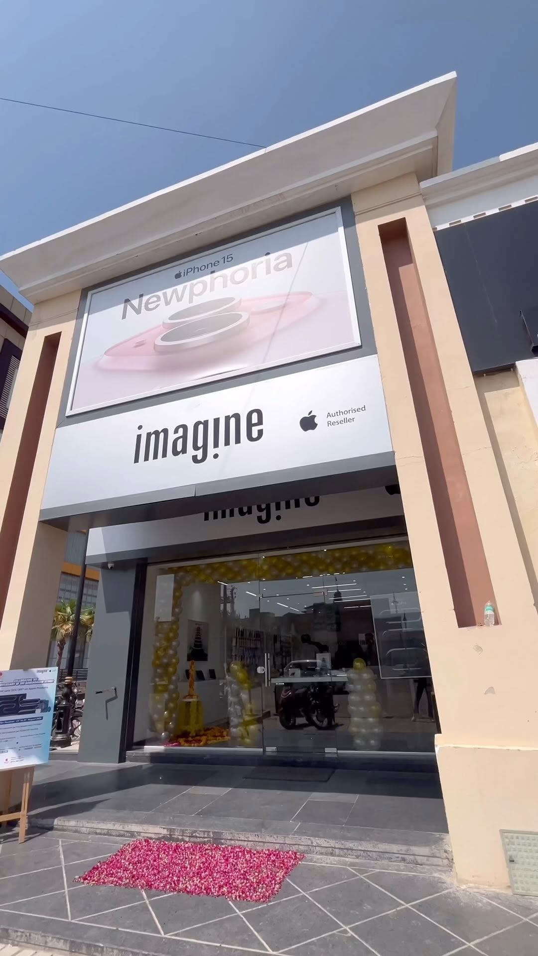 Instagram post by @selflakshay for Imagine Apple Premium Partner. Caption reads: #ad @imagineapplepr

It’s celebration time at....