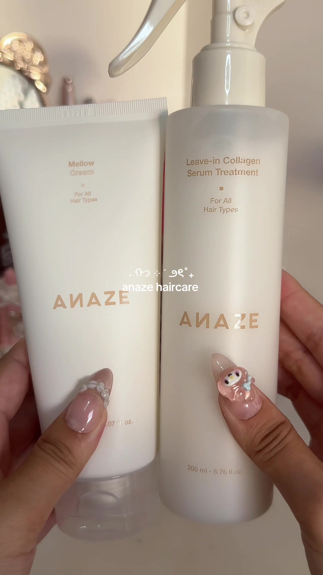 TikTok post by @qeonjun for HEMEKO. Caption reads: [...] created by @kiussem 🤩✨ @ANAZE US @HEMEKO....