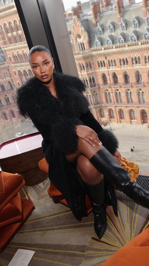 Instagram post by @umajammeh for Weleda. Caption reads: The tips and tricks I learnt backstage yesterday....