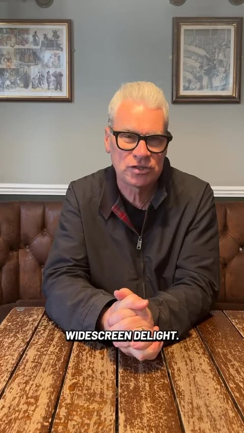 Instagram post by @kermodeonfilm for Glenmorangie. Caption reads: [...] this distilled widescreen delight at....