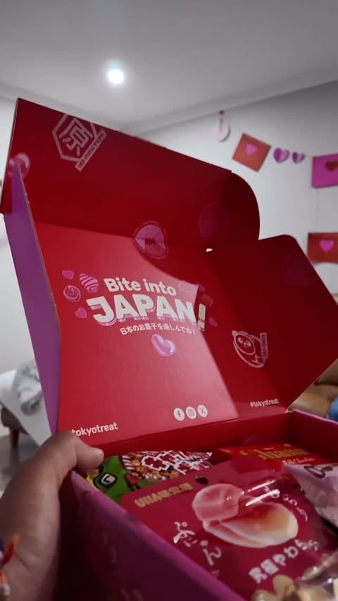 Instagram post by @foodholic_adventure for TokyoTreat. Caption reads: My mums tried this month @tokyotreat box and it....
