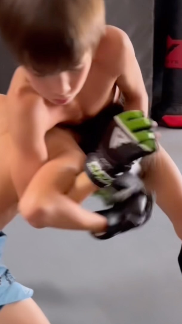 Instagram post by @twinjas_official for RDX Sports. Caption reads: Rock and Roll with @rdx_sports grappling sparring....