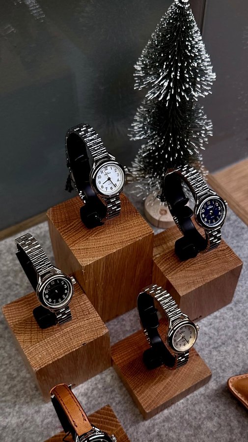 Instagram post by @themonoclemuse for Shinola. Caption reads: Such an honor to be invited by @shinola to their....