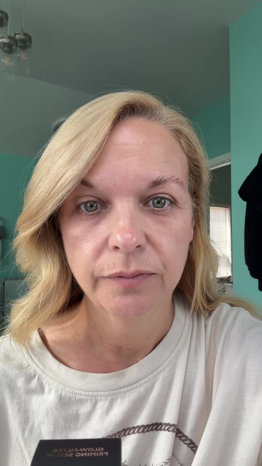 TikTok post by @sarahpressley_sc_over50 for Peter Thomas Roth. Caption reads: Instant FIRMx with a glow filter YES @Peter Thomas....