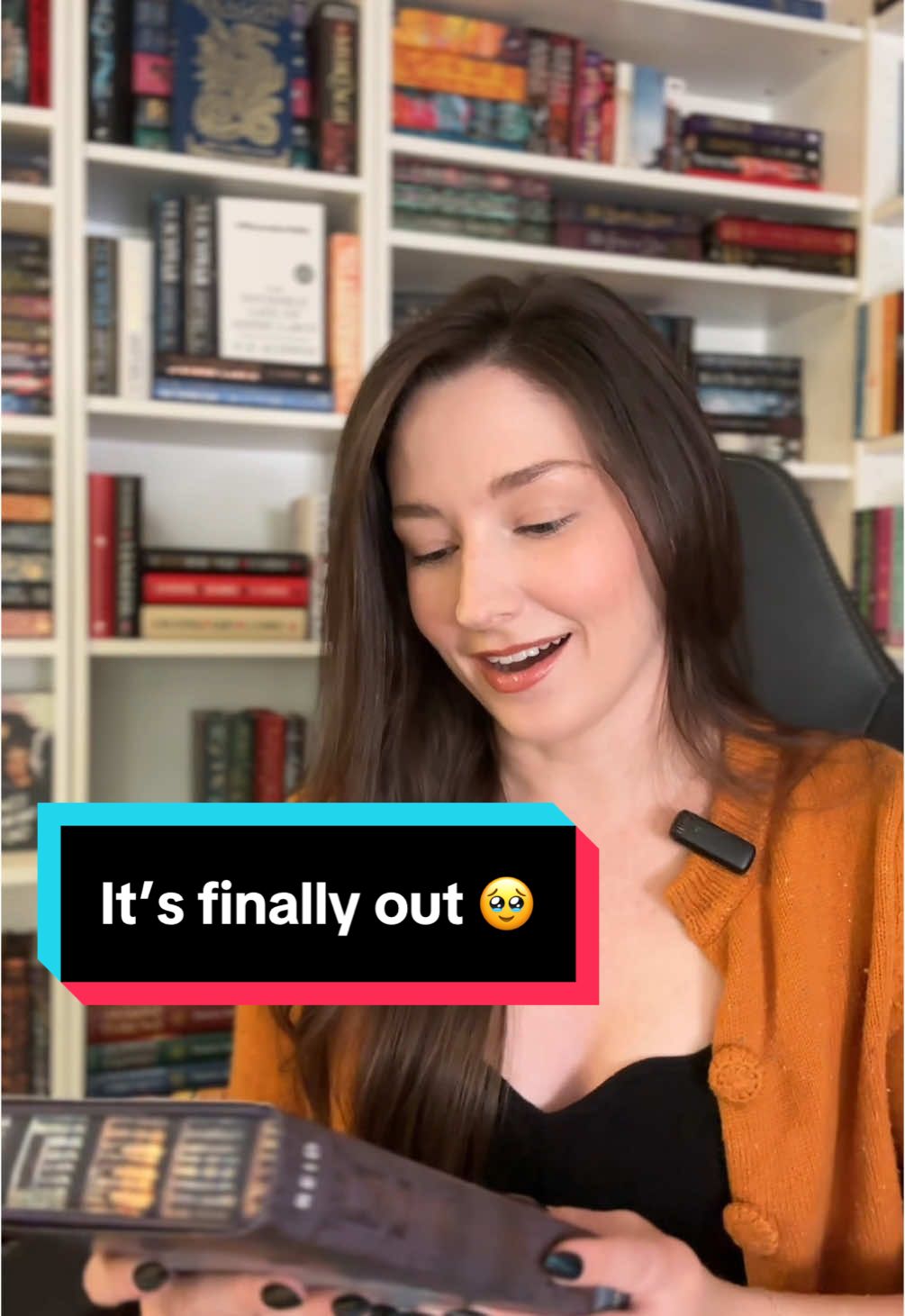 TikTok post by @emmaskies for Epic Reads. Caption reads: [...] being totally normal about it. #AD @Epic....