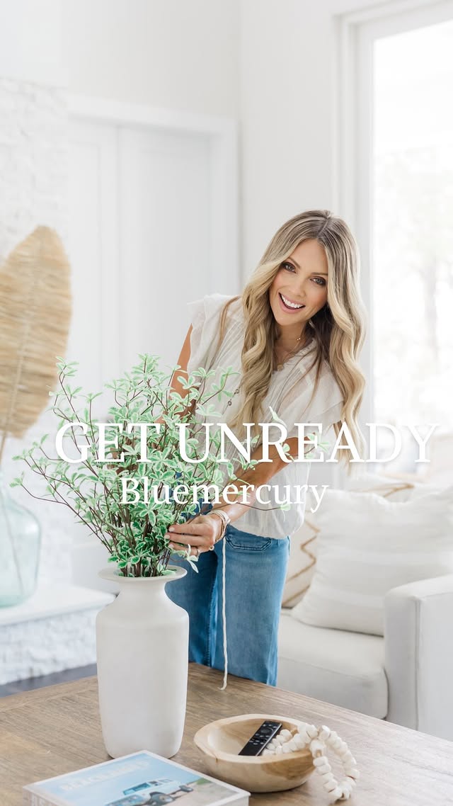 Instagram post by @jennyreimold for Bluemercury. Caption reads: [...] sink then shower or all in shower?....