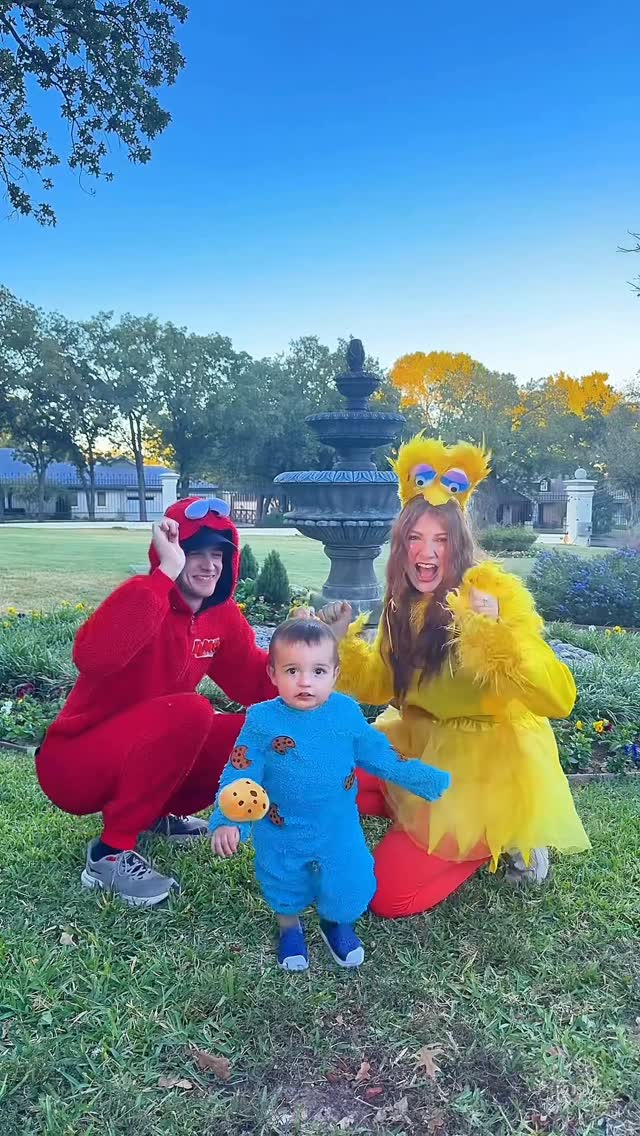 Instagram post by @keeleyelise for Sesame Street. Caption reads: I know for a fact… this Cookie Monster WILL steal....