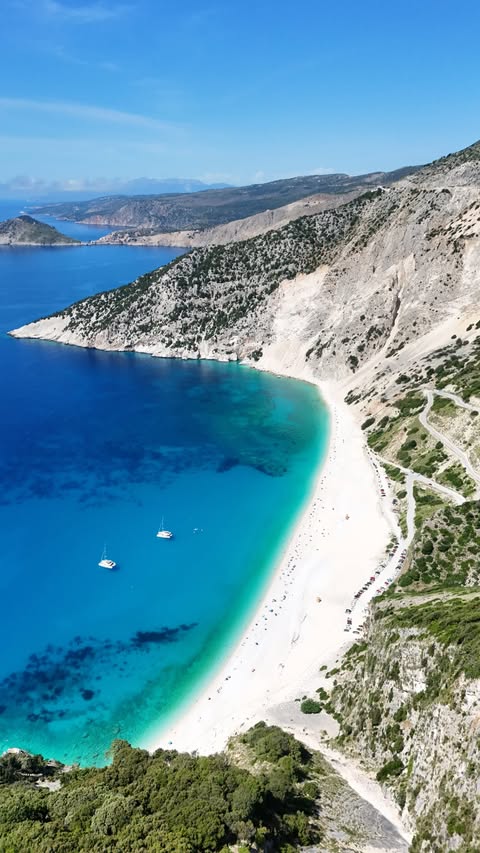 Instagram post by @explorewithsofs for HOVERAir. Caption reads: discovering Greece with my @hoverair_global X1....