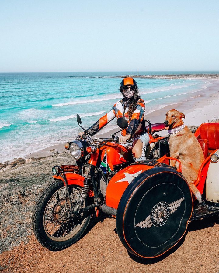 Instagram post by @travellersplanet for Condé Nast Traveller. Caption reads: South Africa is an incredible , beautiful and....