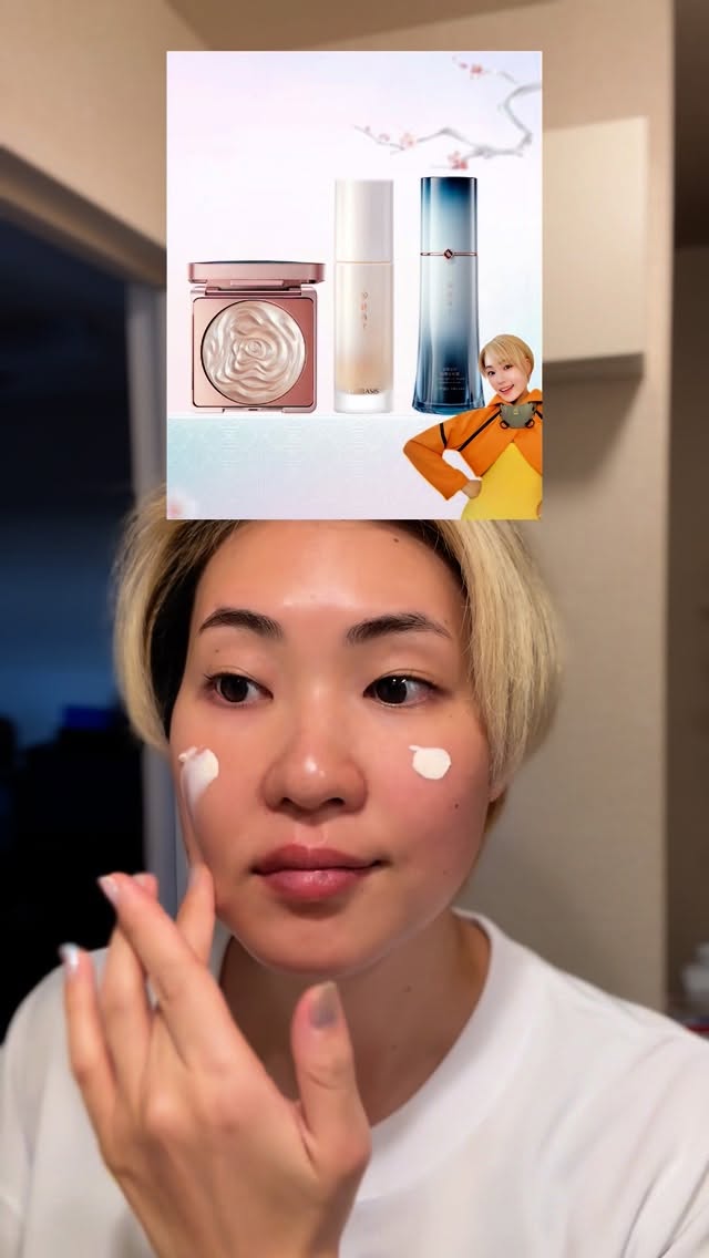 Instagram post by @yorokobiiiiii for Florasis. Caption reads: @florasis.jp....