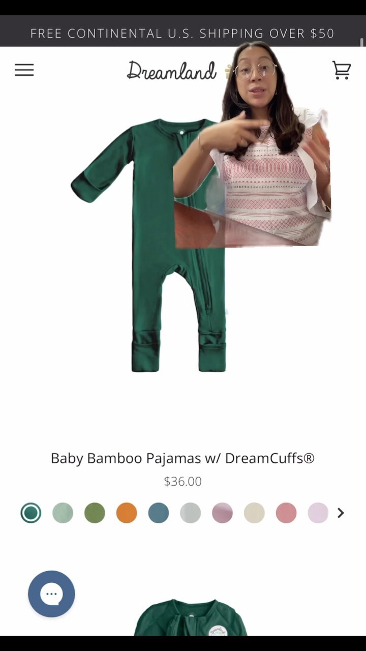 Instagram post by @frustrated_latina for Dreamland Baby. Caption reads: [...] has been tagged I am partnered with....