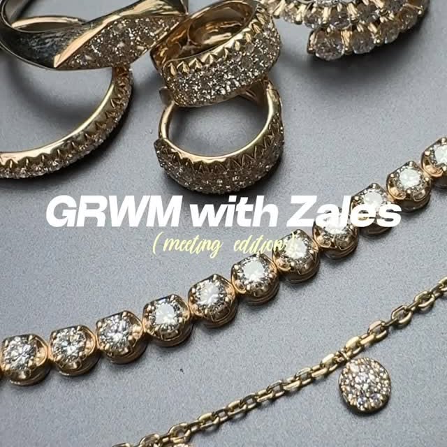 Instagram post by @caroesteph for Zales. Caption reads: My schedule is chaotic, but @zalesjewelers makes....