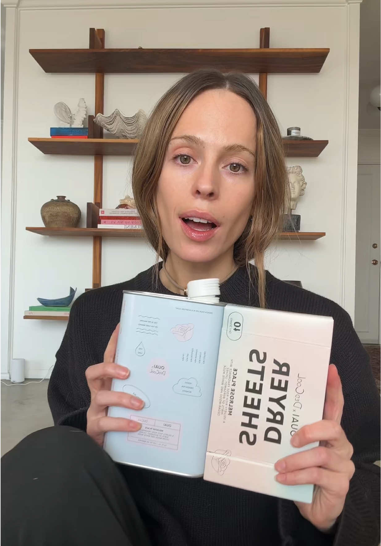 TikTok post by @chlobrud for dedcool. Caption reads: [...] you fall in love with doing laundry ;)....