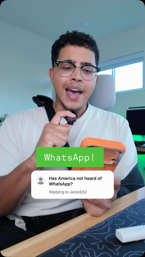 Instagram post by @milesabovetech for WhatsApp. Caption reads: [...] just how much people rely on WhatsApp. I....