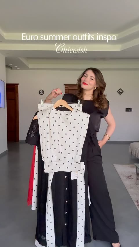 Instagram post by @santino.stories for Chicwish. Caption reads: ✨ Euro summer outfits inspo by @chicwish....
