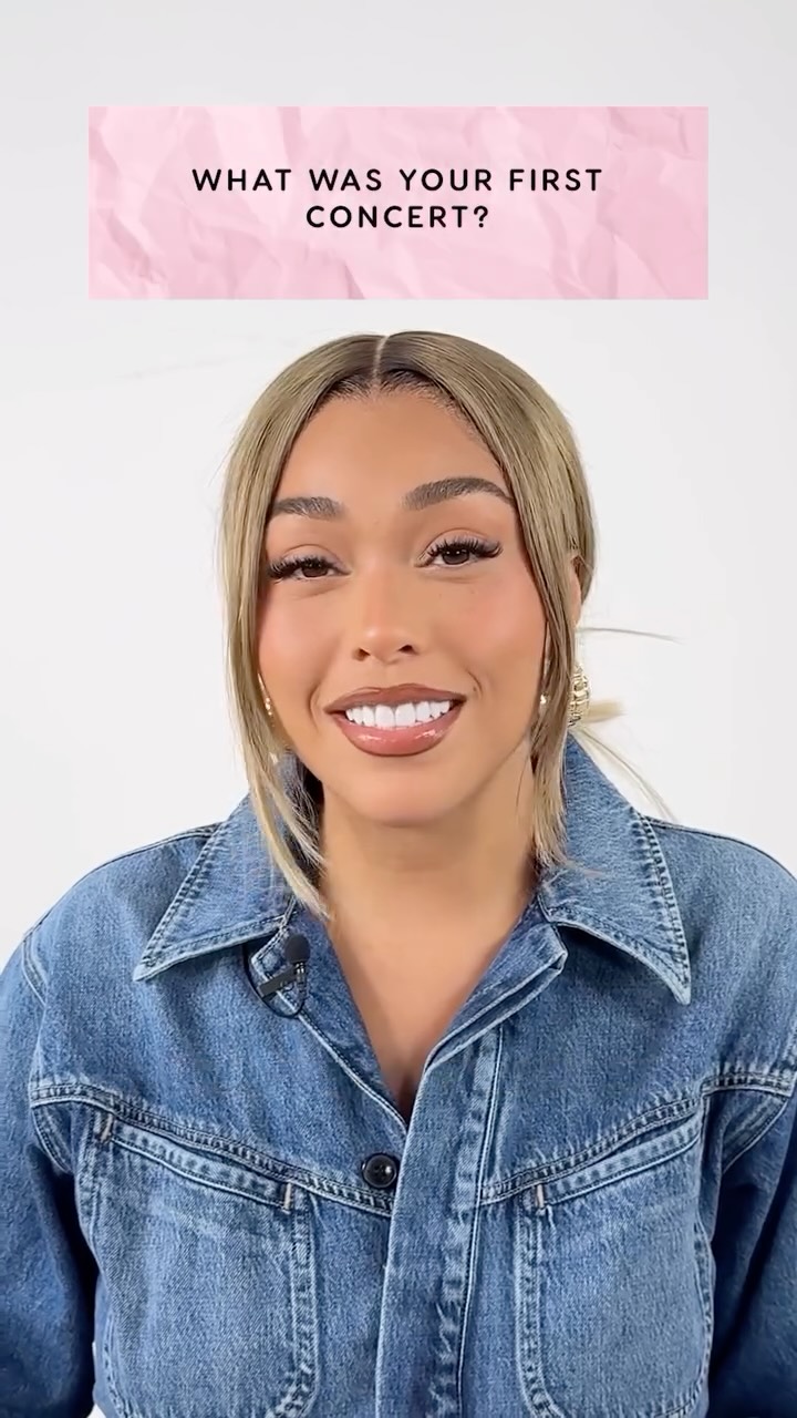 Instagram post by @jordynwoods for Glamour. Caption reads: Only Jordyn Woods would have such an iconic story....