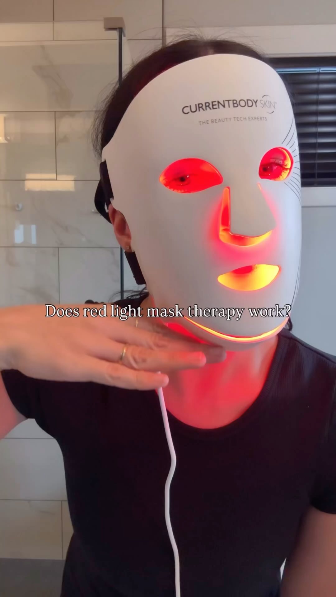 Instagram post by @drashleytop for currentbody. Caption reads: I can’t believe my results. My red scars have....