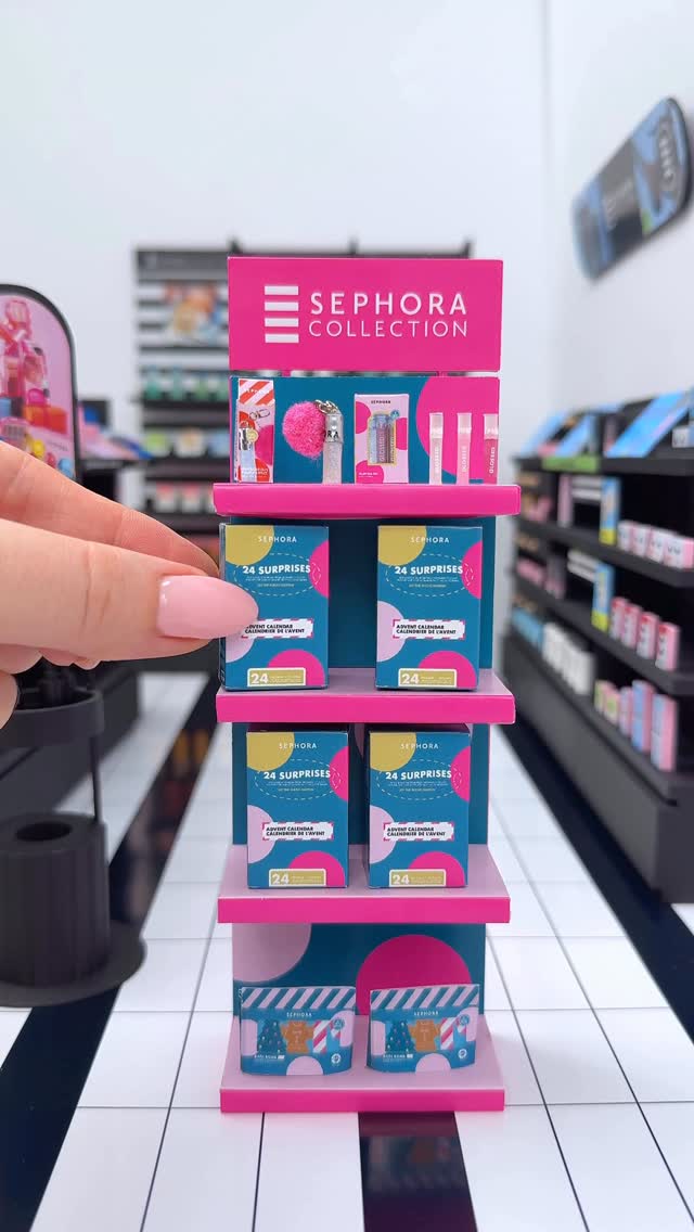 Instagram post by @paperdollminiatures for Sephora. Caption reads: Not our house but we know our way around ✨mini....