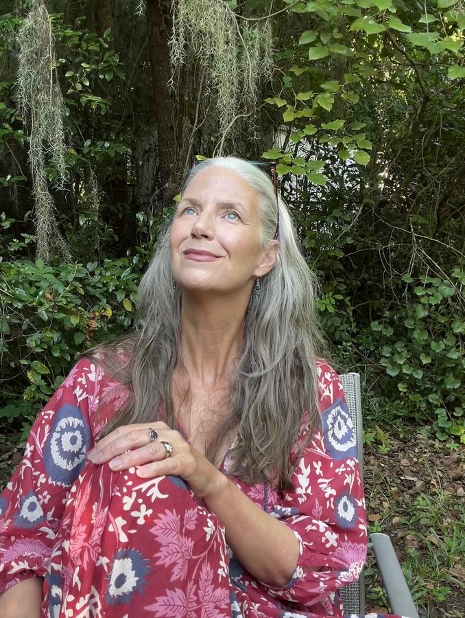 Instagram post by @margaretaginggrayfully for Natural Life. Caption reads: What would happen if you removed the thought....