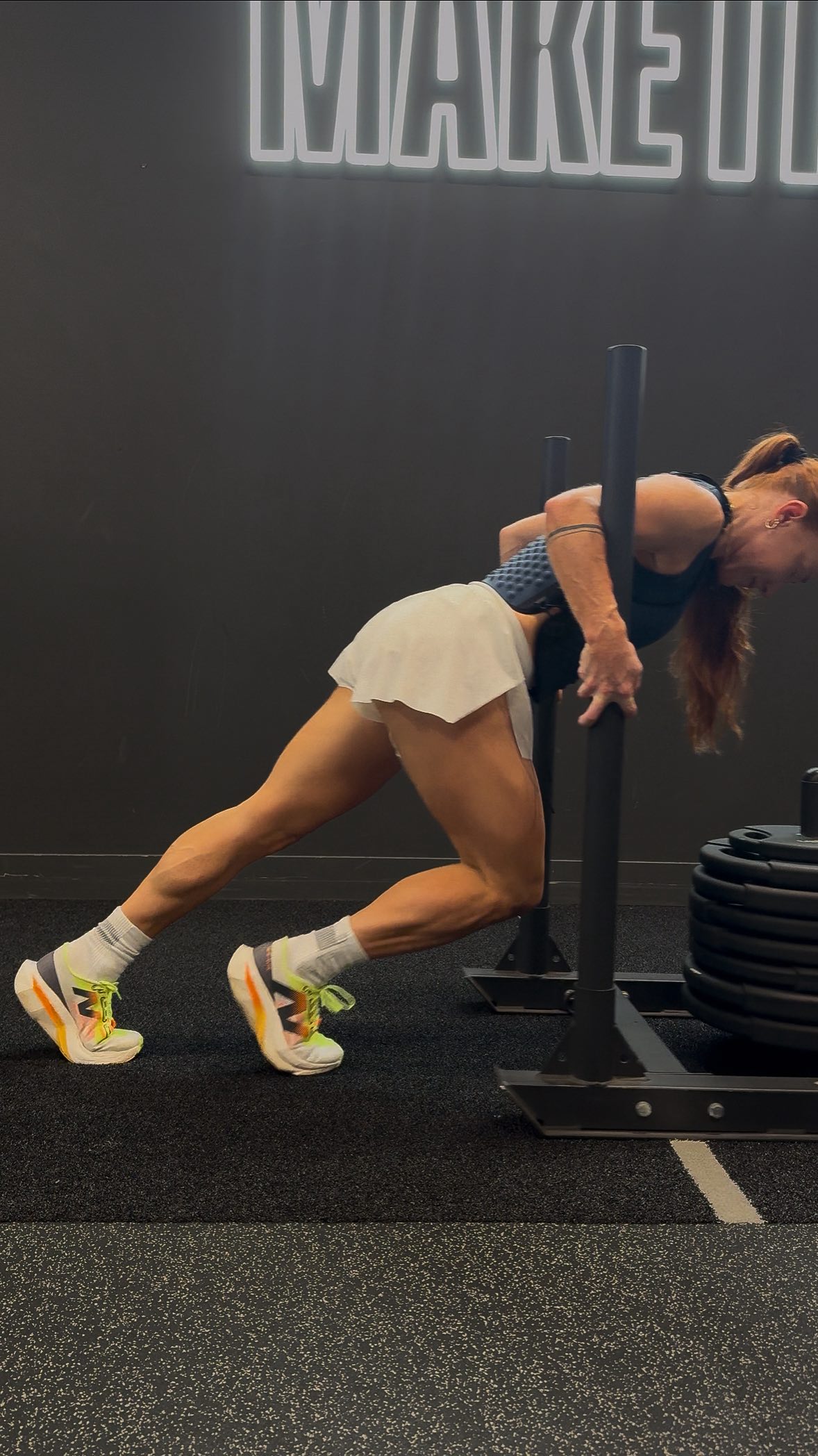 Instagram post by @gedefoster for OMORPHO. Caption reads: [...] you forget your earphones 🙈) I took my....