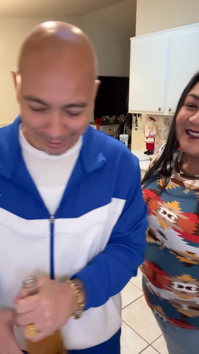 Instagram post by @chefcella18 for Corona. Caption reads: Random date night thanks to the raining 
@corona....