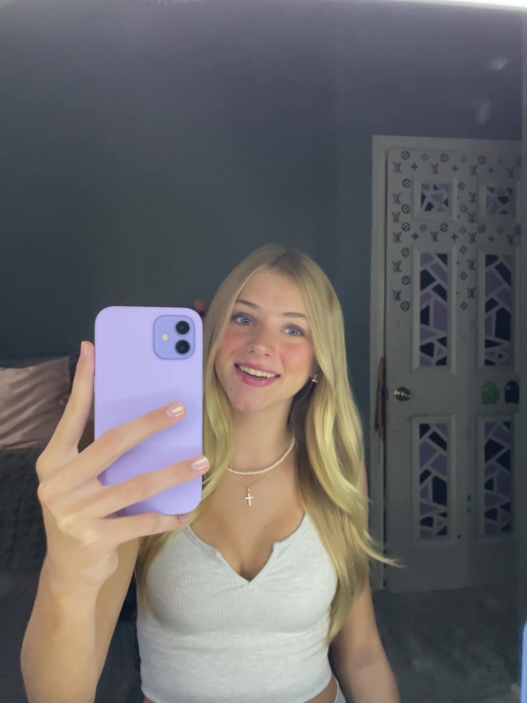 TikTok post by @_teaganrepp for ORNARTO. Caption reads: @ORNARTO US #ornartophonecase #fyp #lipsync [...].