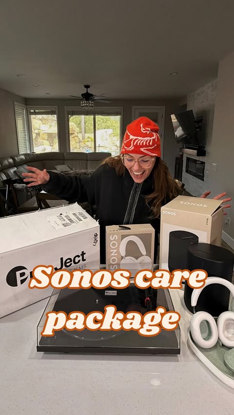 Instagram post by @ayybaybay_radio for Sonos. Caption reads: EEEEE THANK YOU SM @sonos !!!! 🥹🫶

Fr tho I have....