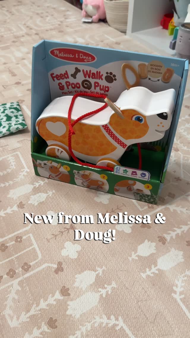 Instagram post by @trendyfavefinds for Melissa & Doug. Caption reads: New from Melissa and Doug and Peter t for your....