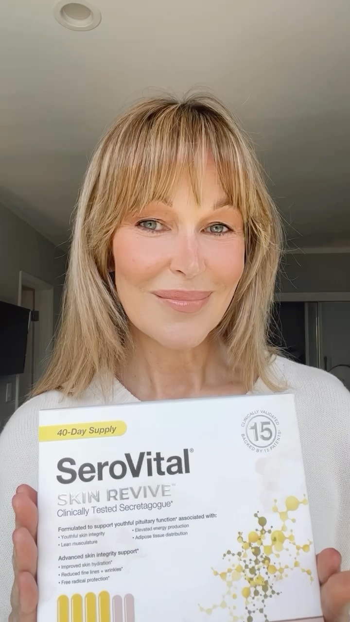 Instagram post by @jenknowsbestblog for SeroVital. Caption reads: I’m so excited to share that my new favorite....