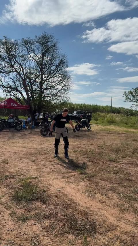 Instagram post by @remy_gsa_rally for Xlmoto. Caption reads: [...] #bmwbike #bmwmotorrad #raven....