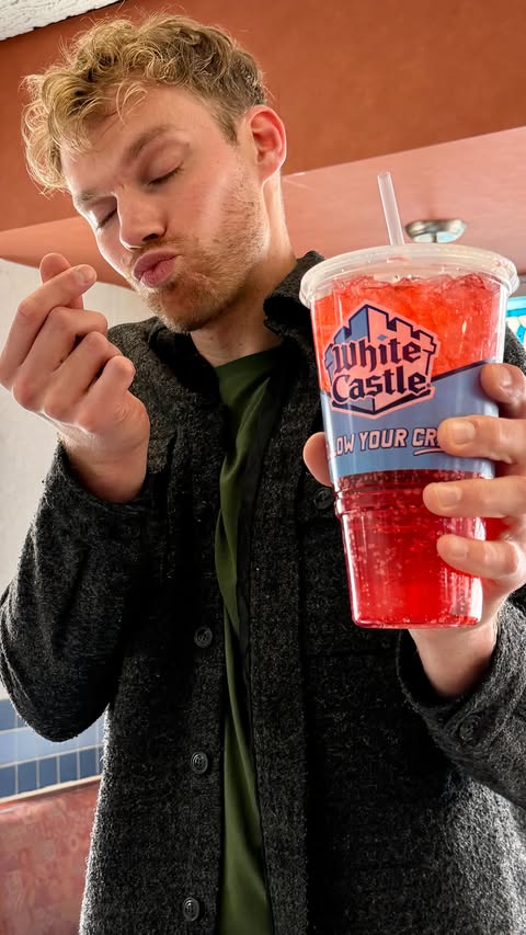 Instagram post by @ryanredoute for White Castle. Caption reads: [...] 🥰 Once again this Valentine’s Day,....