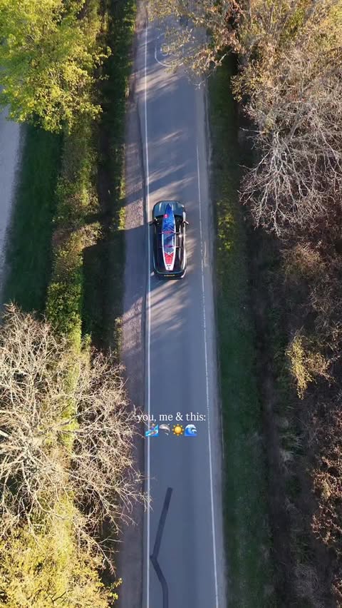 Instagram post by @magic_beans for Dacia. Caption reads: [...] than chasing golden hour with the @dacia_uk....
