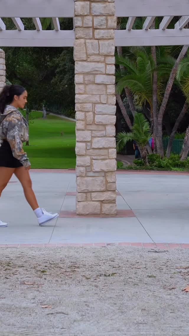 Instagram post by @nevermissallie for Famous Footwear. Caption reads: Styling my new Jordan sneakers from....