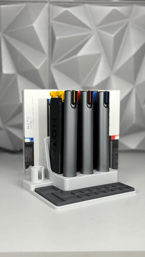 Instagram post by @wildwolf_3d for HOTO Tools. Caption reads: SNAPBLOQ - HOTO

A smart, modular system of....