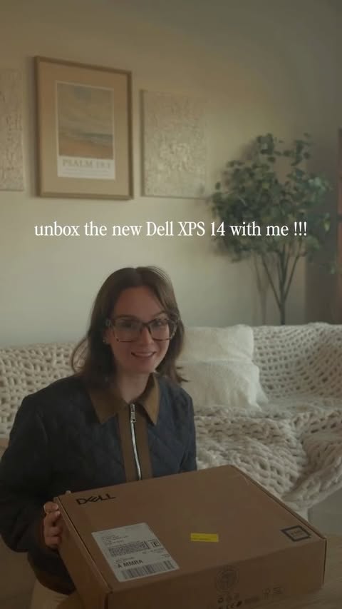 Instagram post by @kkayla.race for Dell. Caption reads: [...] person too !!! absolutely LOVING the new....