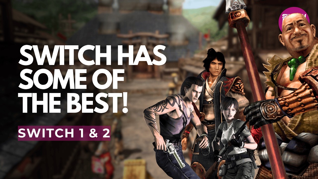 YouTube post by @SwitchUpYt for GameSir. Caption reads: [...] Switch Gameplay Check out the Gamesir....