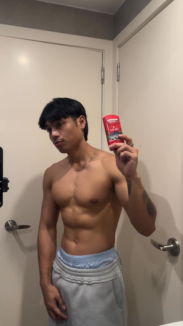 Instagram post by @gtrrzbryn_ for Old Spice. Caption reads: Pass sa old-school na roll-on, dito na tayo sa Old....