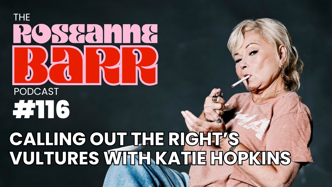 YouTube post by @roseannebarr for Home Chef. Caption reads: Calling Out the Right’s Vultures with Katie....