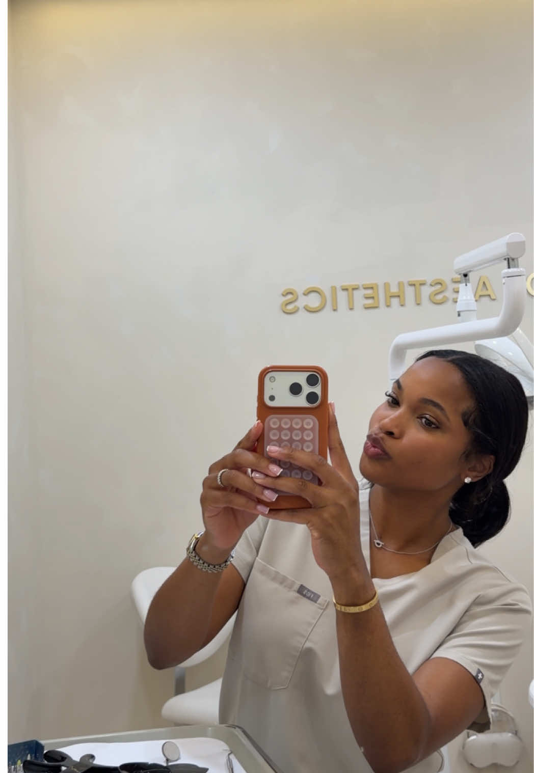 TikTok post by @thedr.jess for Cocofloss. Caption reads: A little luxury for the spaces nobody sees.....