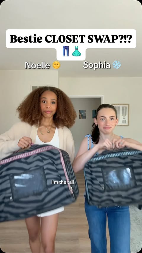 Instagram post by @soellegirls for Nuuly. Caption reads: [...] found the ULTIMATE closet life hack!! @nuuly....