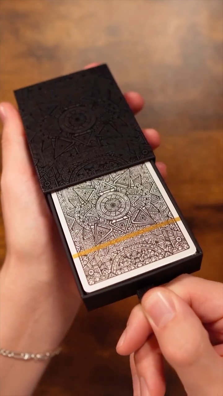 Instagram post by @danielhuckins52 for Dbrand. Caption reads: What do you think of these dbrand playing cards?....