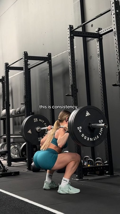 Instagram post by @abbiedennisonfit for Esn. Caption reads: Training is one half of the equation, but....