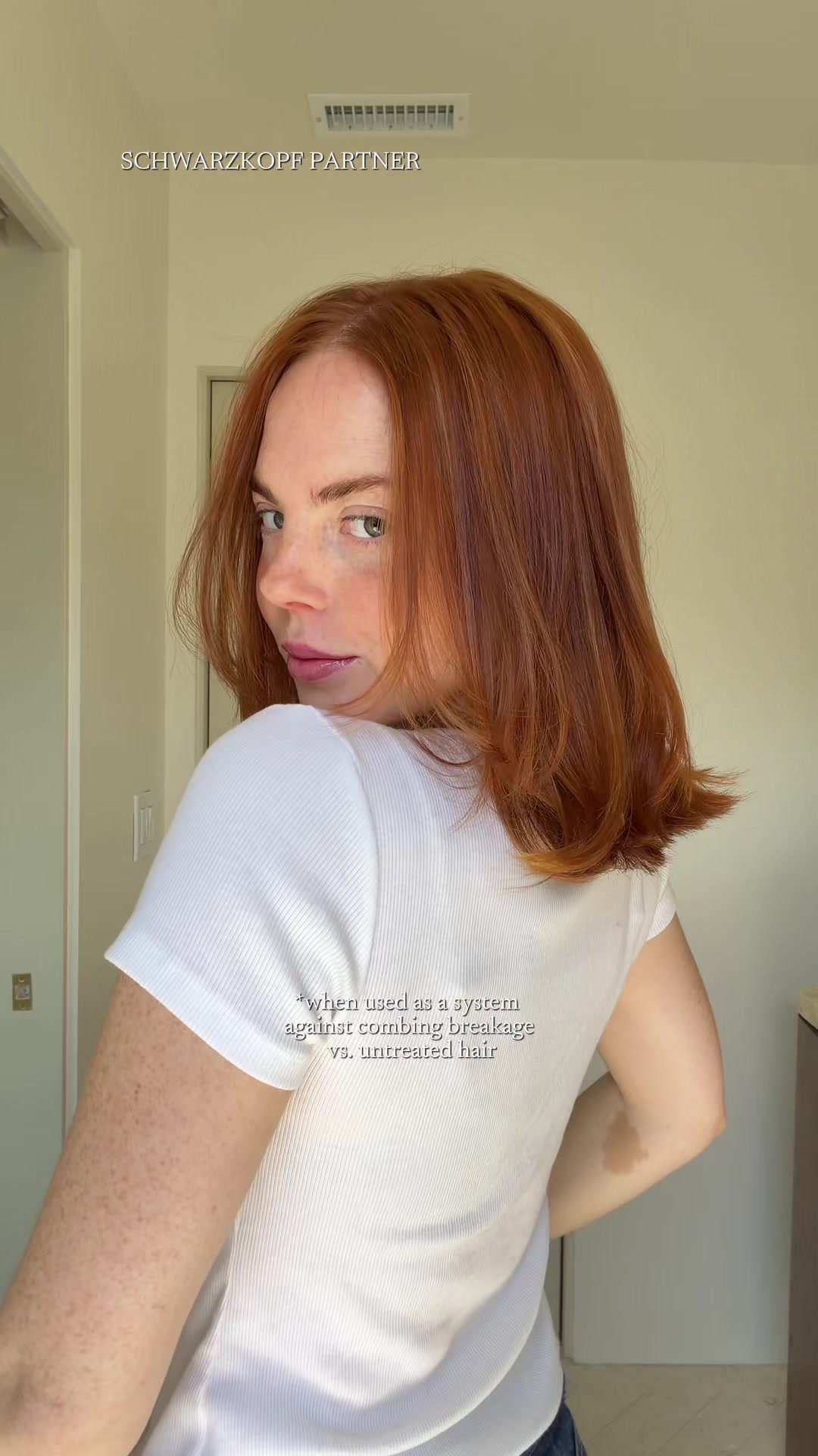 TikTok post by @jacimariesmith for Hair by Schwarzkopf USA. Caption reads: [...] hair is how fast it fades. This @Hair by....