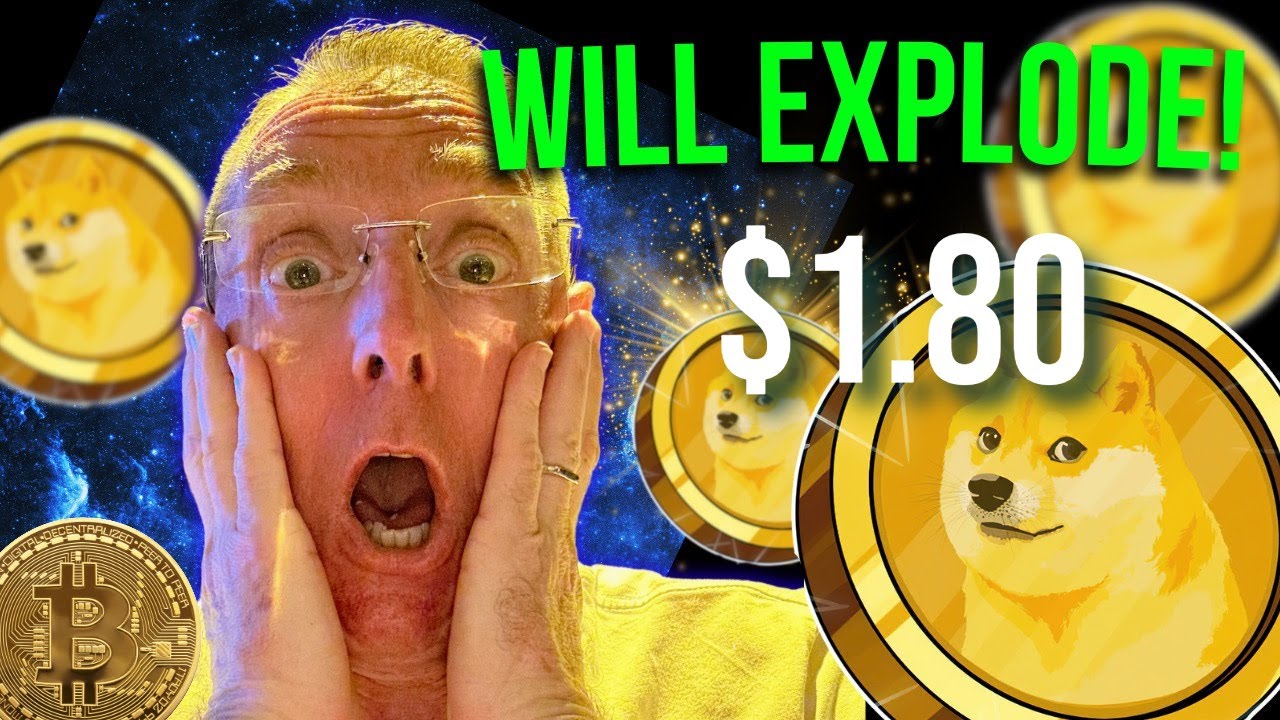 YouTube post by @CryptoDailyTradeSignals for OpenSea. Caption reads: Why Dogecoin is Pumping? Doge Next Target $1.80.