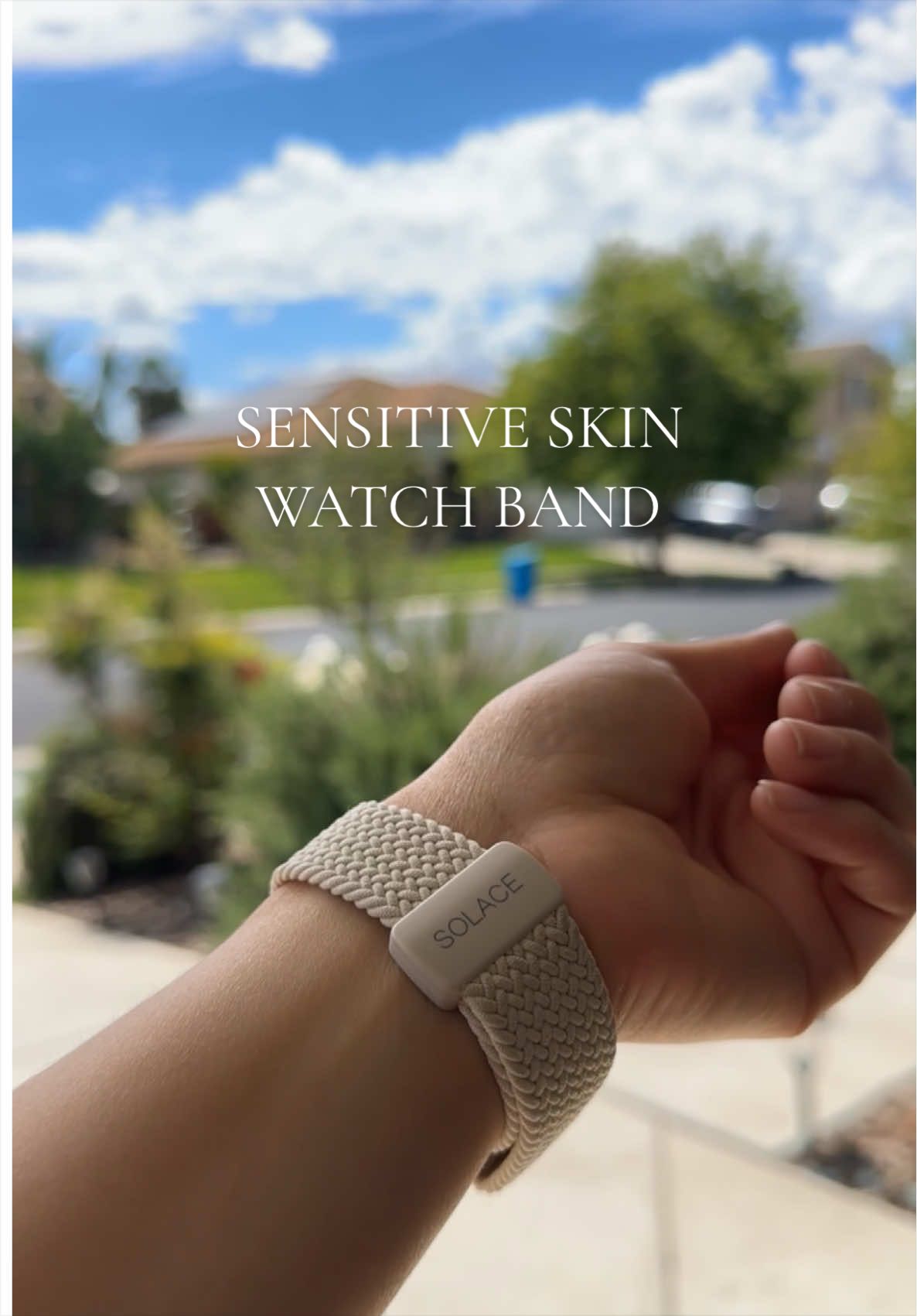TikTok post by @_lovesteff for Solace Bands. Caption reads: [...] #routine #tiktokshop @Solace Bands.