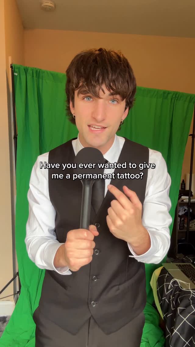 Instagram post by @anthpo for Adobe Photoshop. Caption reads: Design my next tattoo with @photoshop on mobile....