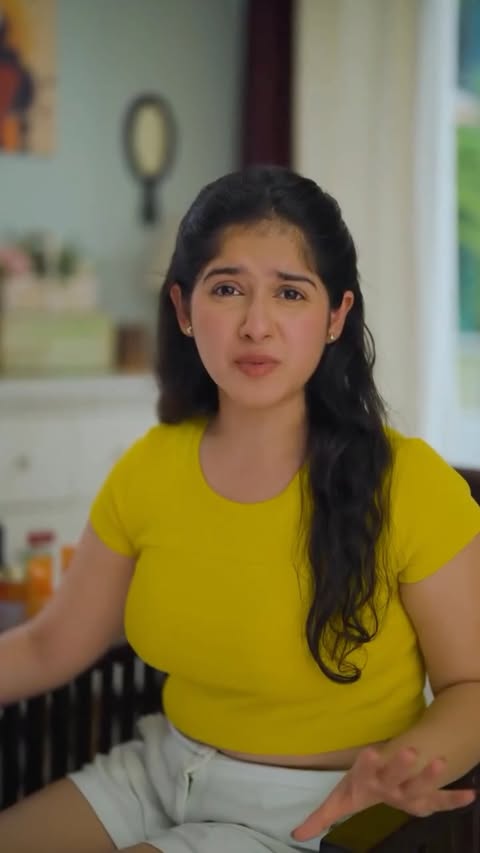 Instagram post by @dvyaa_sharma for YesMadam. Caption reads: Ad for @yesmadam_official #yesmadam #acting #actor....