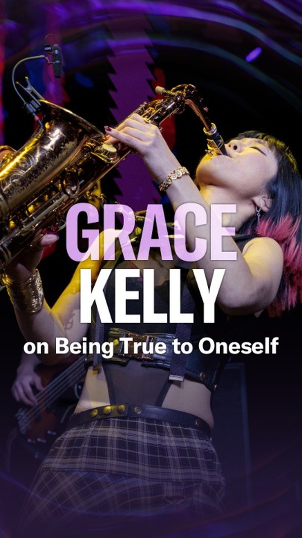 Instagram post by @gkellymusic for Yamaha. Caption reads: How do you express yourself when words....